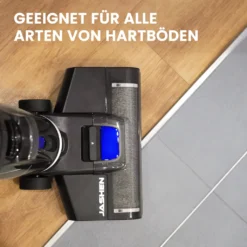 JASHEN F12 Nass Trockensauger Für Hartböden, Bis 35 Min Akku-Laufzeit, Selbstreinigungsfunktion, 800ml Frischwassertank, Kabelloser Bodenwischer, Standfunktion, LED-Display, Akku Saugwischer, Wischer -Küchenbedarf Laden 56f7ea5edafe00d8ec040631ccae022f