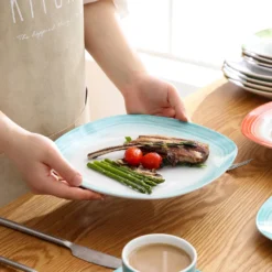 VEWEET Tafelservice 'SPARK' Aus Porzellan, 60-tlg Kombiservice, Kaffeetassen, Untertasse, Dessertteller, Speiseteller Und Suppenteller, Komplettservice Für 12 Personen -Küchenbedarf Laden 579092b5482c094c8a11bf00423e32f5