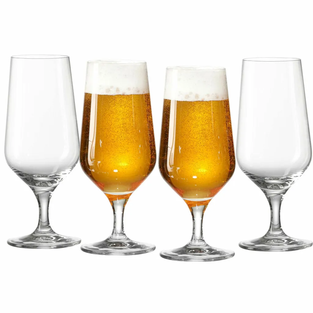 Ritzenhoff & Breker Bierglas Mambo 4er Set, Biertulpen, Kristallglas, Klar, 370 Ml, 814606 4 Ritzenhoff & Breker Bierglas Mambo 4er Set, Biertulpen, Kristallglas, Klar, 370 Ml, 814606 – Bild 2