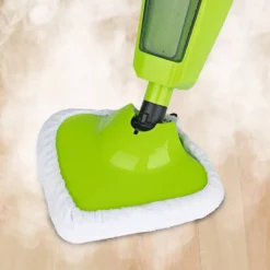 CLEANmaxx Dampfbesen 1000W Grün Bodenpflege Inkl. Messbecher Mikrofasertuch -Küchenbedarf Laden 5b6253f82d97b68d0d0c56f1d3eb4f09