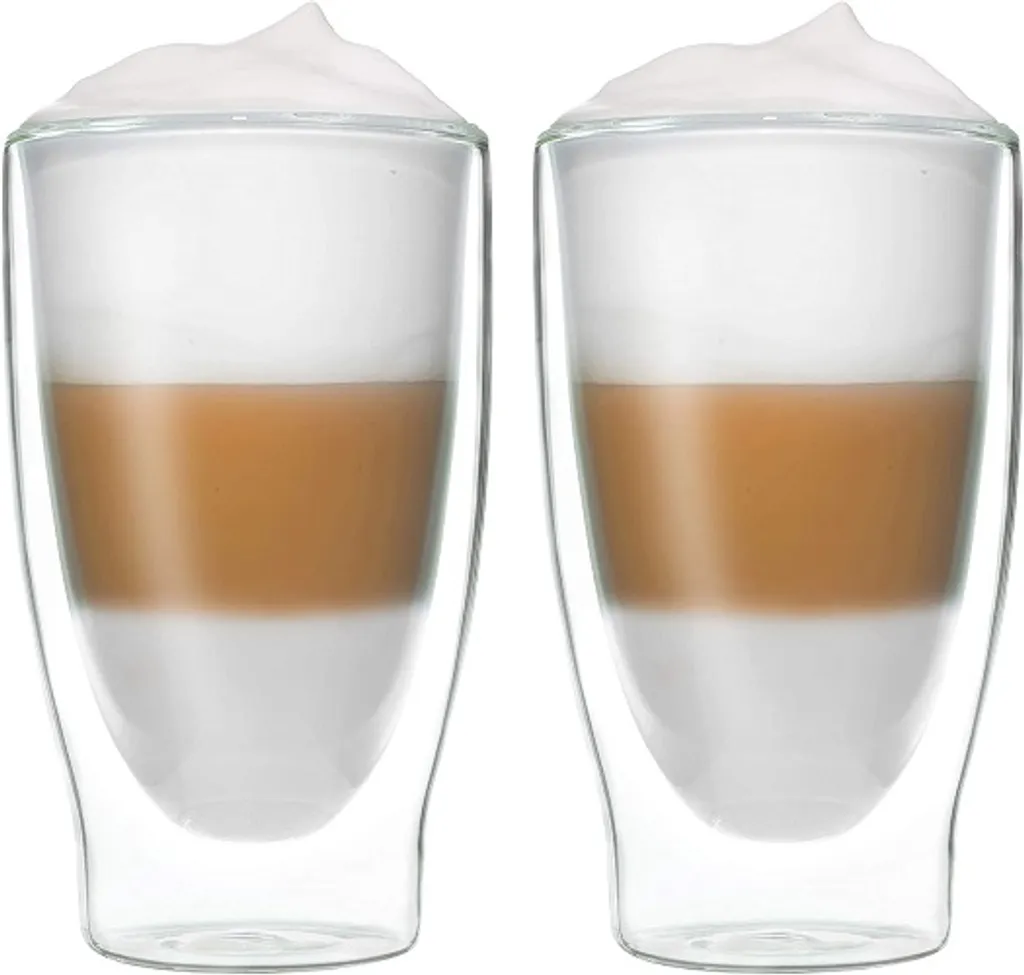 Duos 2x 310ml Doppelwand Latte Macchiato Thermogläser - Set Mit Schwebe-Effekt, Auch Für Tee, Eistee, Säfte, Wasser, Cola, Cocktails Geeignet, DUOS By Feelino 4 Duos 2x 310ml Doppelwand Latte Macchiato Thermogläser - Set Mit Schwebe-Effekt, Auch Für Tee, Eistee, Säfte, Wasser, Cola, Cocktails Geeignet, DUOS By Feelino – Bild 2