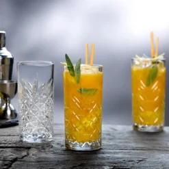 Pasabahce Timeless 520205 Longdrink Glas Wassergläser Kristall Design 4´er Set Transparent 365 Ml -Küchenbedarf Laden 5f83ee33b401c706dddc5413ed80a8ca