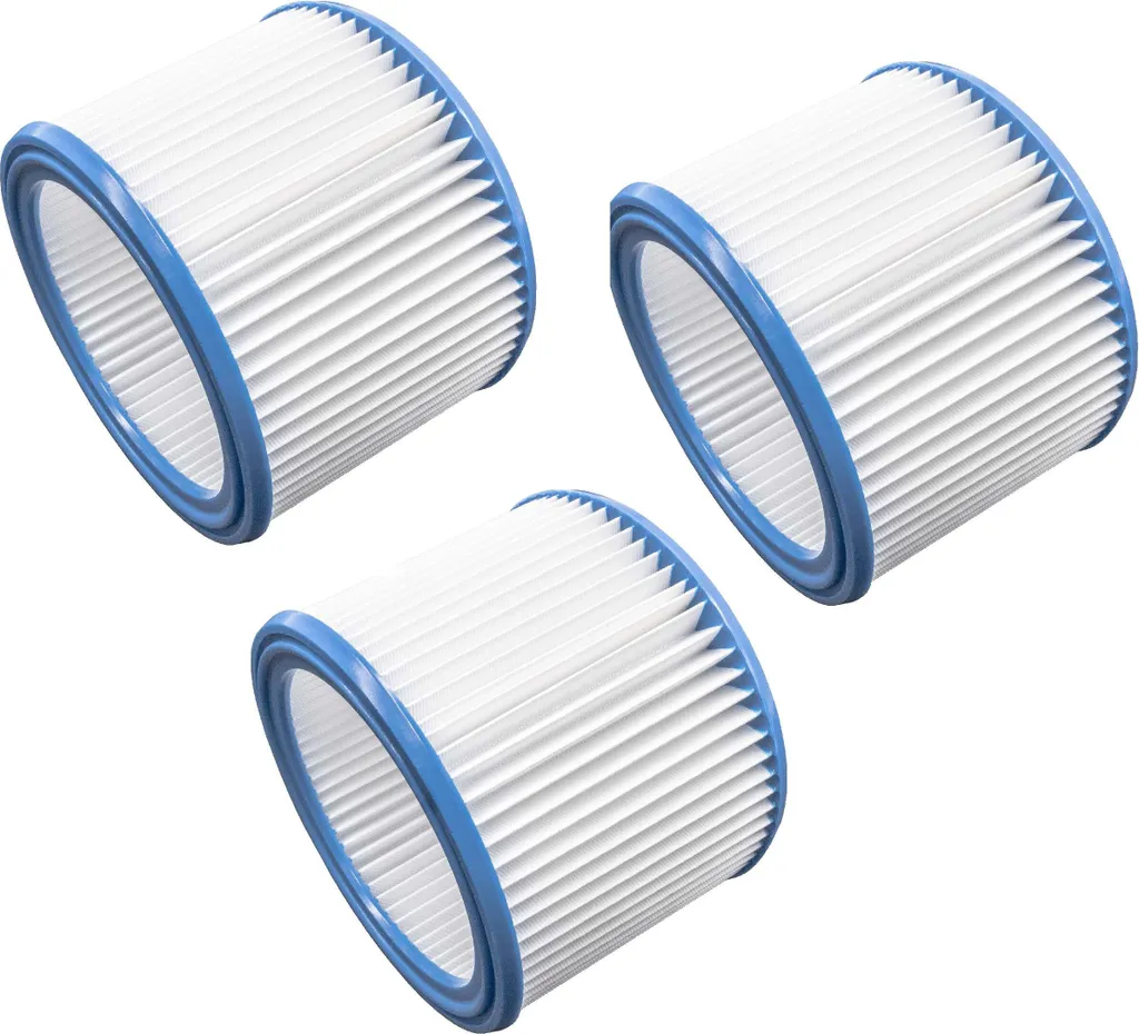 Vhbw Filterset 3x Faltenfilter Kompatibel Mit Nilfisk / Alto / Wap Attix 30-11 PC, 30-21 PC Nass- Und Trockensauger - Filter, Patronenfilter 3 Vhbw Filterset 3x Faltenfilter Kompatibel Mit Nilfisk / Alto / Wap Attix 30-11 PC, 30-21 PC Nass- Und Trockensauger - Filter, Patronenfilter