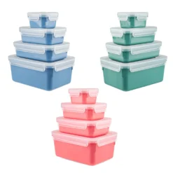 Emsa CLIP & CLOSE Colour Edition Grün 4er Set (0,2 / 0,55 / 0,8 / 2,2) -Küchenbedarf Laden 604825ef14fac04cf393235a21161cd3