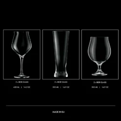 KROSNO Brewery Biergläser Bierkenner Set, 6er-Set, 420ml, 500 Ml 30 KROSNO Brewery Biergläser Bierkenner Set, 6er-Set, 420ml, 500 Ml -Küchenbedarf Laden 61293e035fc748dae937b3ccad0fea98