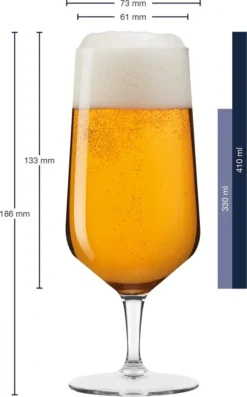 LEONARDO 069541 Puccini Bierglas 410 Ml, Teqton-Glas (6 Stück) 12 LEONARDO 069541 Puccini Bierglas 410 Ml, Teqton-Glas (6 Stück) -Küchenbedarf Laden 6164c19fee3ca4fd9d0eb6245512c25c