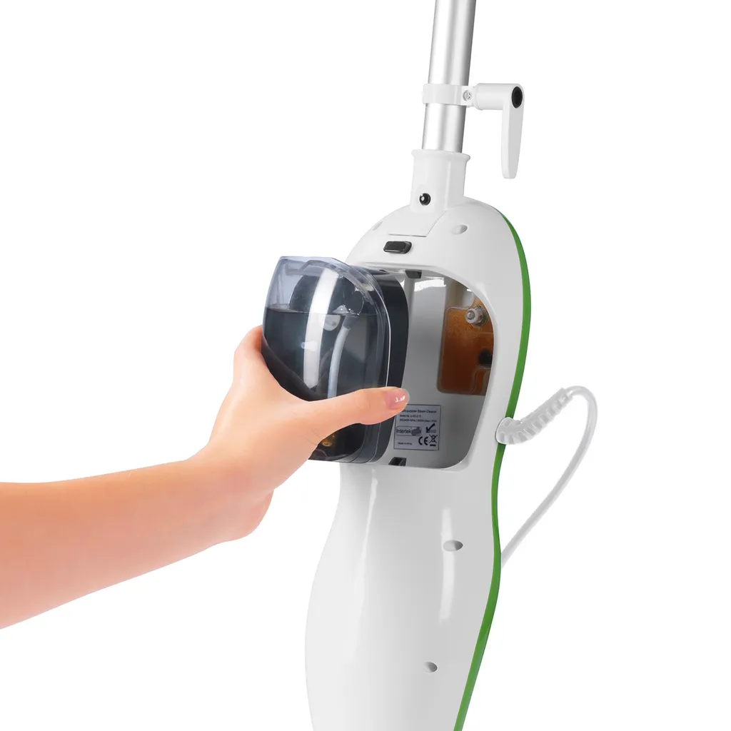 CLEANmaxx Dampfbesen 5in1 1500 W Dampfreiniger Hygiene Fliesen Küche Bad Möbel 100° - Bekämpft 99,99% Aller Bakterien Und Viren 5 CLEANmaxx Dampfbesen 5in1 1500 W Dampfreiniger Hygiene Fliesen Küche Bad Möbel 100° - Bekämpft 99,99% Aller Bakterien Und Viren – Bild 3