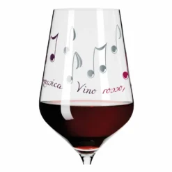 Herzkristall Rotweinglas #3 Von Angela Schiewer -Küchenbedarf Laden 61a24a7cf8da163300f4f243a6c7fc11