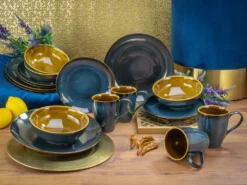 CreaTable 22861 Kombiservice Mallorca Für 4 Personen, Steinzeug, Mehrfarbig (1 Set, 16-teilig) 15 CreaTable 22861 Kombiservice Mallorca Für 4 Personen, Steinzeug, Mehrfarbig (1 Set, 16-teilig) -Küchenbedarf Laden 6768867655e5630b755cf8cff70d7950