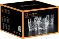 Nachtmann Whiskybecher Highland 345ml H:10,2cm, Klar (4er Pack) -Küchenbedarf Laden 6a9df85ebd3670d38d1aafa0b0f4edea