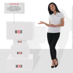 Styroporbox 53W | Wand: 5,0cm | Volumen: 53,2L | Innenmaß:47x38x29cm | Weiß Isolierbox Thermobox Kühlbox Warmhaltebox -Küchenbedarf Laden 6b30cbfec1b3ef4e2c37c35fe5521816