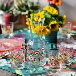 KROSNO Folk Bunt Wassergläser, 6er-Set, 250 Ml 15 KROSNO Folk Bunt Wassergläser, 6er-Set, 250 Ml -Küchenbedarf Laden 6b39997f9ba397ca4aa5ad5430404539