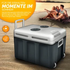 Tillvex Kühlbox Elektrisch 40L Grau Mit Rollen | Mini-Kühlschrank 230 V Und 12 V Für KFZ Auto Camping | Kühlt & Wärmt | ECO-Modus 13 Tillvex Kühlbox Elektrisch 40L Grau Mit Rollen | Mini-Kühlschrank 230 V Und 12 V Für KFZ Auto Camping | Kühlt & Wärmt | ECO-Modus -Küchenbedarf Laden 6bea56d73dc6175b50b752a9c07eb812
