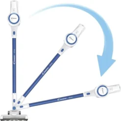 CANDY CVIVA10 Leistungsstarker Stabstaubsauger 22V 3 Leistungsstufen Lange Autonomie 35 Min Licht Elektrobürste LED Licht Entleeren 1 Klick -Küchenbedarf Laden 6c94198de5091398dc6b03d6a1ddf896