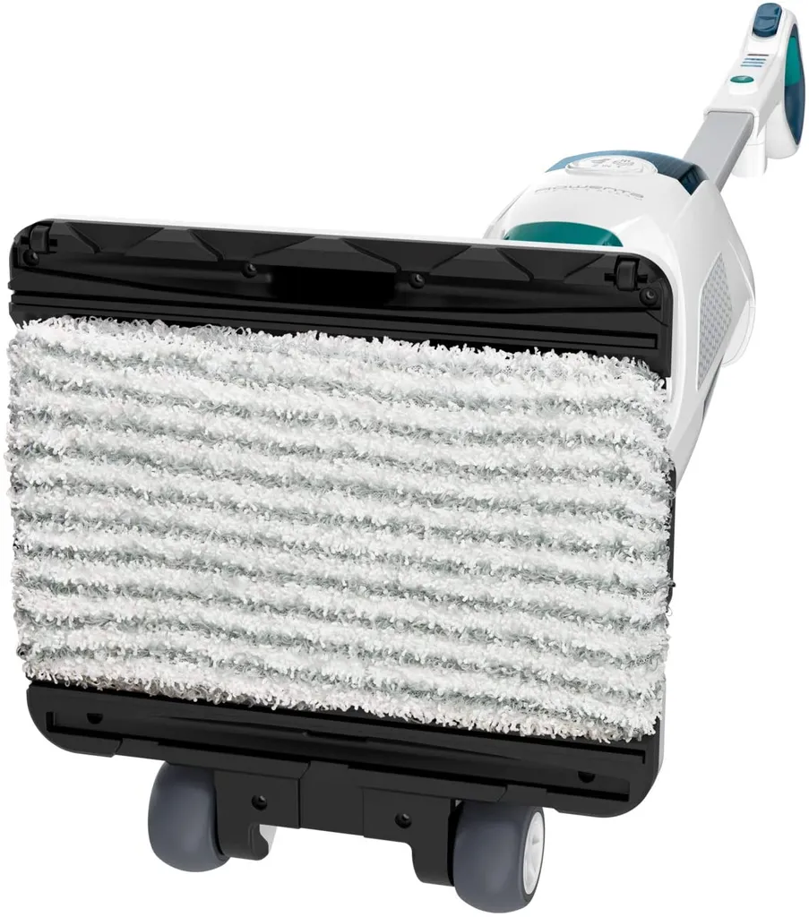 Rowenta Bodendampfreiniger Clean & Steam Revolution RY7757 | 2 In 1 Reingung | Verdampfer Für ätherische Öle | Alle Bodenarten | Anti-Kalk-Kartusche | Weiß/Blau 7 Rowenta Bodendampfreiniger Clean & Steam Revolution RY7757 | 2 In 1 Reingung | Verdampfer Für ätherische Öle | Alle Bodenarten | Anti-Kalk-Kartusche | Weiß/Blau – Bild 5