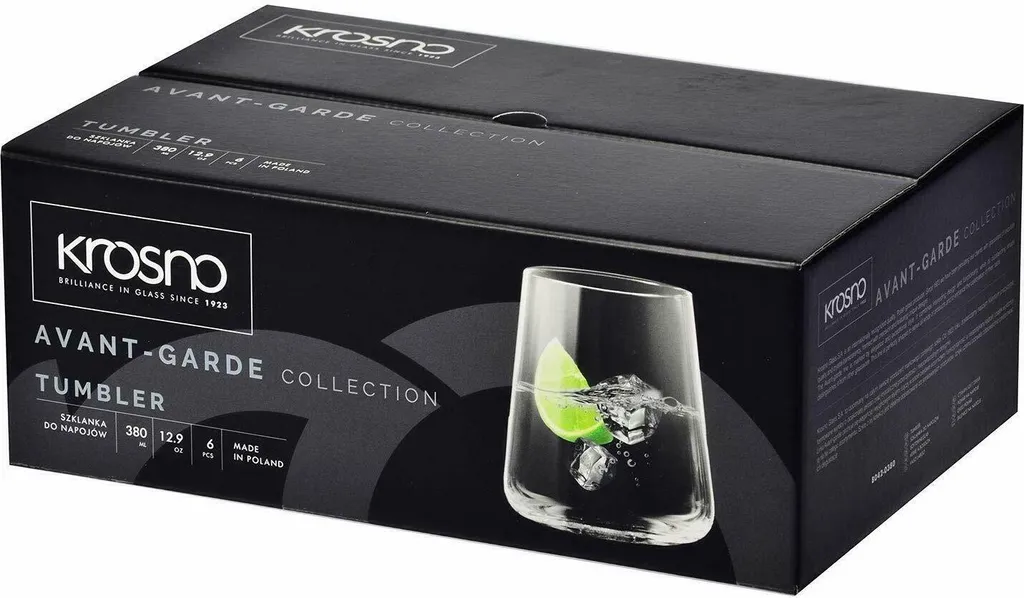 KROSNO Avant-Garde Wassergläser, 6er-Set, 380 Ml 12 KROSNO Avant-Garde Wassergläser, 6er-Set, 380 Ml – Bild 10