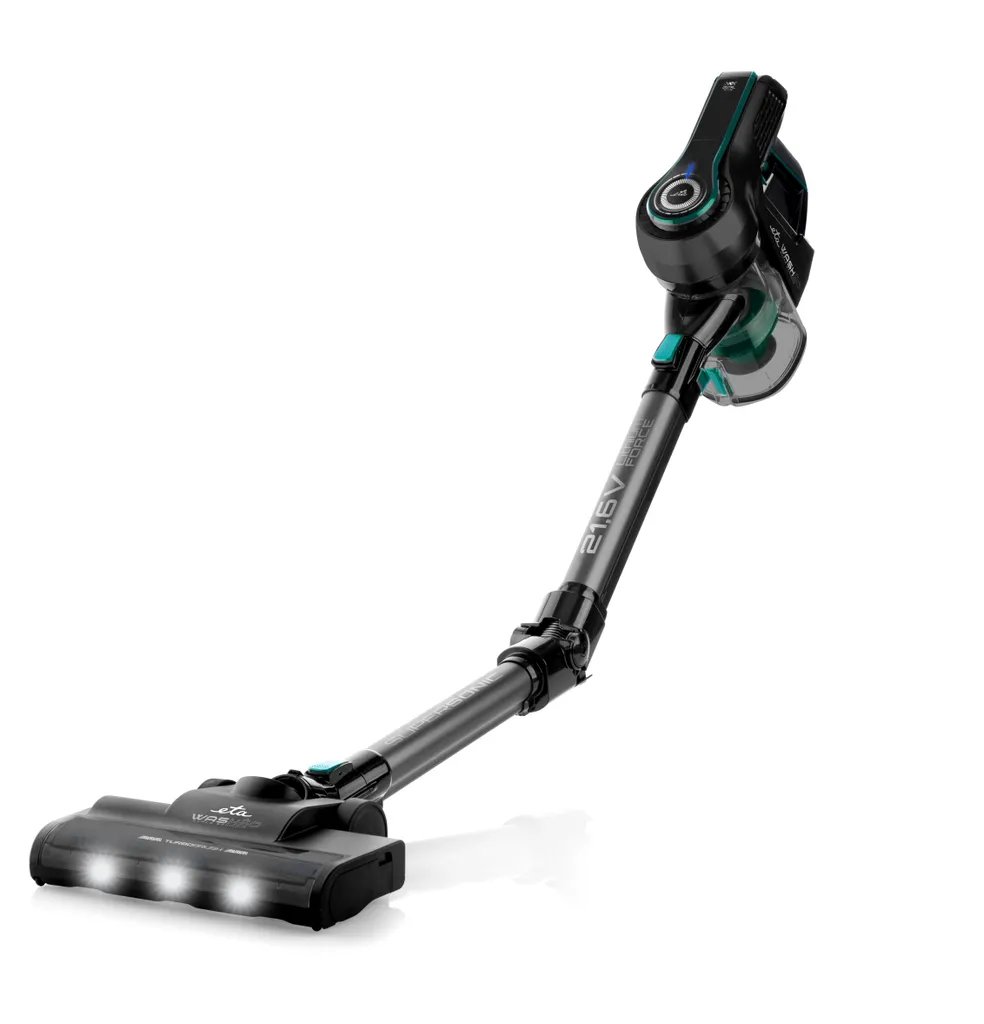 ETA SUPERSONIC WASH ETA523190000 Multifunktionaler Handstaubsauger, 135 W, 21,6 V Li-Ion-Akku, Digitalmotor, LED-Beleuchtung, HEPA-Filter, Saugt, Reinigt Tief, Trocknet, Wischt 5 ETA SUPERSONIC WASH ETA523190000 Multifunktionaler Handstaubsauger, 135 W, 21,6 V Li-Ion-Akku, Digitalmotor, LED-Beleuchtung, HEPA-Filter, Saugt, Reinigt Tief, Trocknet, Wischt – Bild 3