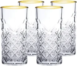 Pasabahce Timeless Golden Touch 4tlg Trinkglas Glas Tumbler 450ml 52800 22 Pasabahce Timeless Golden Touch 4tlg Trinkglas Glas Tumbler 450ml 52800 -Küchenbedarf Laden 732cbffc5ef09d0222540c4c49daff64