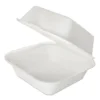 50 - Zuckerrohr Burgerbox - 15 X 15 X 8 Cm Bagasse -Küchenbedarf Laden 75b35f1811db85cd79ef0f9aa80607b3