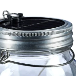 Relaxdays 4 X Solarleuchte Im Einmachglas Weiß -Küchenbedarf Laden 7751442c78af3cbb7806ae2a36d3f918