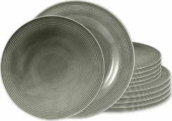 Seltmann Weiden Tafelservice Beat Grau Relief Modern -Küchenbedarf Laden 77ad538ad43aa0670d9c3d861b7ed5ca