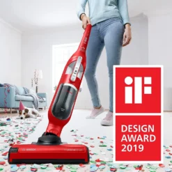 Bosch BBH3ZOO25 Kabelloser 2 In 1 Handstaubsauger Mit Stiel 25.2V ProAnimal Rot -Küchenbedarf Laden 79b38744fc7d0943323ae2fddd174f8e