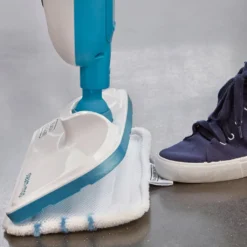 Black & Decker Black+Decker FSM13E1 Dampfbesen Steam Mop, Basic (Dampfreiniger Für Hygienische, Gründliche Sauberkeit, Abnehmbarer Stiel, Einfache Bedienbarkeit, Inkl. 1 Mikrofaser-Pad), 1300 W -Küchenbedarf Laden 7b53f0656968c4f02970dd8aba596b36