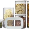 Mepal - Modula Vorratsbehälter 5-teiliges Set - Aufbewahrungsboxen Mit Deckel - Küchenorganizer & Vorratsboxen - Stapelbar & Luftdicht - 1x 2000 Ml, 1x 1500 Ml, 2x 1000 Ml & 1x 425 Ml - Weiß 2 Mepal - Modula Vorratsbehälter 5-teiliges Set - Aufbewahrungsboxen Mit Deckel - Küchenorganizer & Vorratsboxen - Stapelbar & Luftdicht - 1x 2000 Ml, 1x 1500 Ml, 2x 1000 Ml & 1x 425 Ml - Weiß -Küchenbedarf Laden 7cf2e9a1b4622843ee19c5a6682497ed
