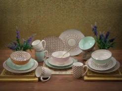 CreaTable 20310 Kombiservice Mandala Für 4 Personen, Steinzeug, Mehrfarbig (1 Set, 16-teilig) 10 CreaTable 20310 Kombiservice Mandala Für 4 Personen, Steinzeug, Mehrfarbig (1 Set, 16-teilig) -Küchenbedarf Laden 7df49ca16ba4ca96b405e5cc6bcaf5a6