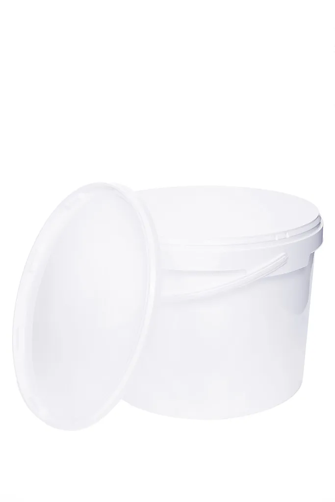 Eimer Mit Deckel Und Henkel Weiß Lebensmittelecht, Stabil, Luftdicht - Plastikeimer Mit Griff Bügel Lebensmitteleimer, Anzahl:10, Farbe:Weiß, Größe:5L 5 Eimer Mit Deckel Und Henkel Weiß Lebensmittelecht, Stabil, Luftdicht - Plastikeimer Mit Griff Bügel Lebensmitteleimer, Anzahl:10, Farbe:Weiß, Größe:5L – Bild 3