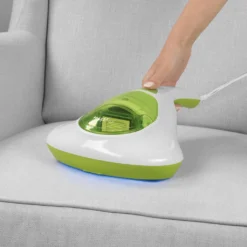 MAXXMEE Milben-Handstaubsauger Mit UV-C Licht - 300 W - Weiß/limegreen Milben Sauger UV Licht Handstaubsauger Entferner Allergiker Handsauger MAXXMEE -Küchenbedarf Laden 80adce3f66705166fe1e9b05bce027c8