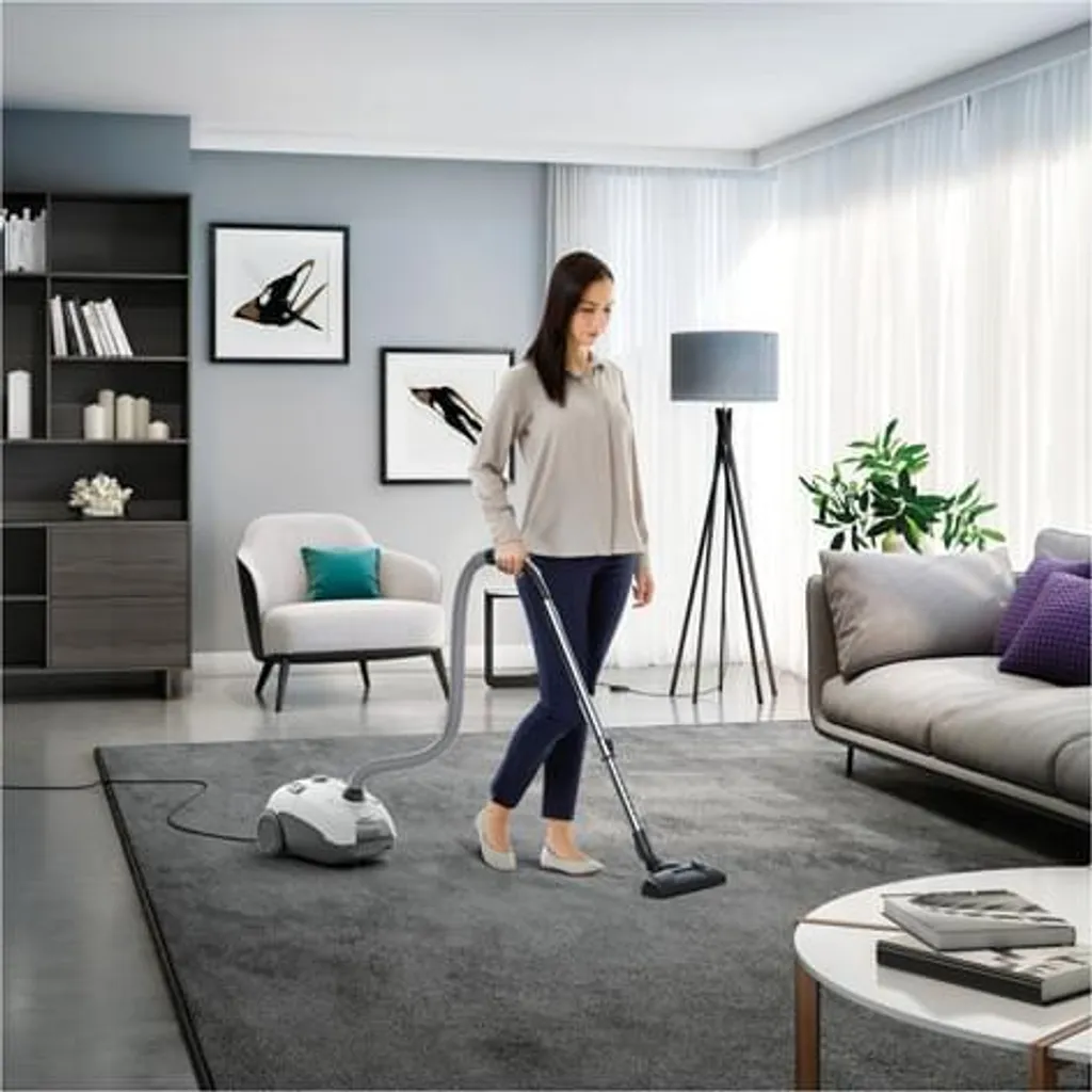 AEG VX4-1-IW-P X Efficiency Bodenstaubsauger 750 Watt Stufenlos Beutel Weiß 7 AEG VX4-1-IW-P X Efficiency Bodenstaubsauger 750 Watt Stufenlos Beutel Weiß – Bild 5