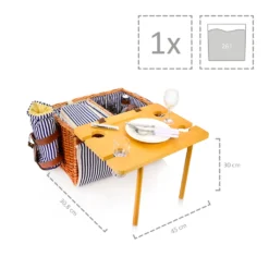 Sänger SÄNGER Picknickkorb Borkum Mit Integriertem Tisch & Kühltasche 25 Teilig Für 4 Personen 12 Sänger SÄNGER Picknickkorb Borkum Mit Integriertem Tisch & Kühltasche 25 Teilig Für 4 Personen -Küchenbedarf Laden 81631da3fec311cf0b04d84d7264d51a