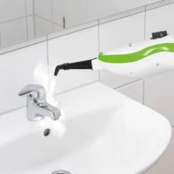 CLEANmaxx Dampfbesen 5in1 1500 W Dampfreiniger Hygiene Fliesen Küche Bad Möbel 100° - Bekämpft 99,99% Aller Bakterien Und Viren 31 CLEANmaxx Dampfbesen 5in1 1500 W Dampfreiniger Hygiene Fliesen Küche Bad Möbel 100° - Bekämpft 99,99% Aller Bakterien Und Viren -Küchenbedarf Laden 81bb11f65b50111d9dbc7f5779a8bb04