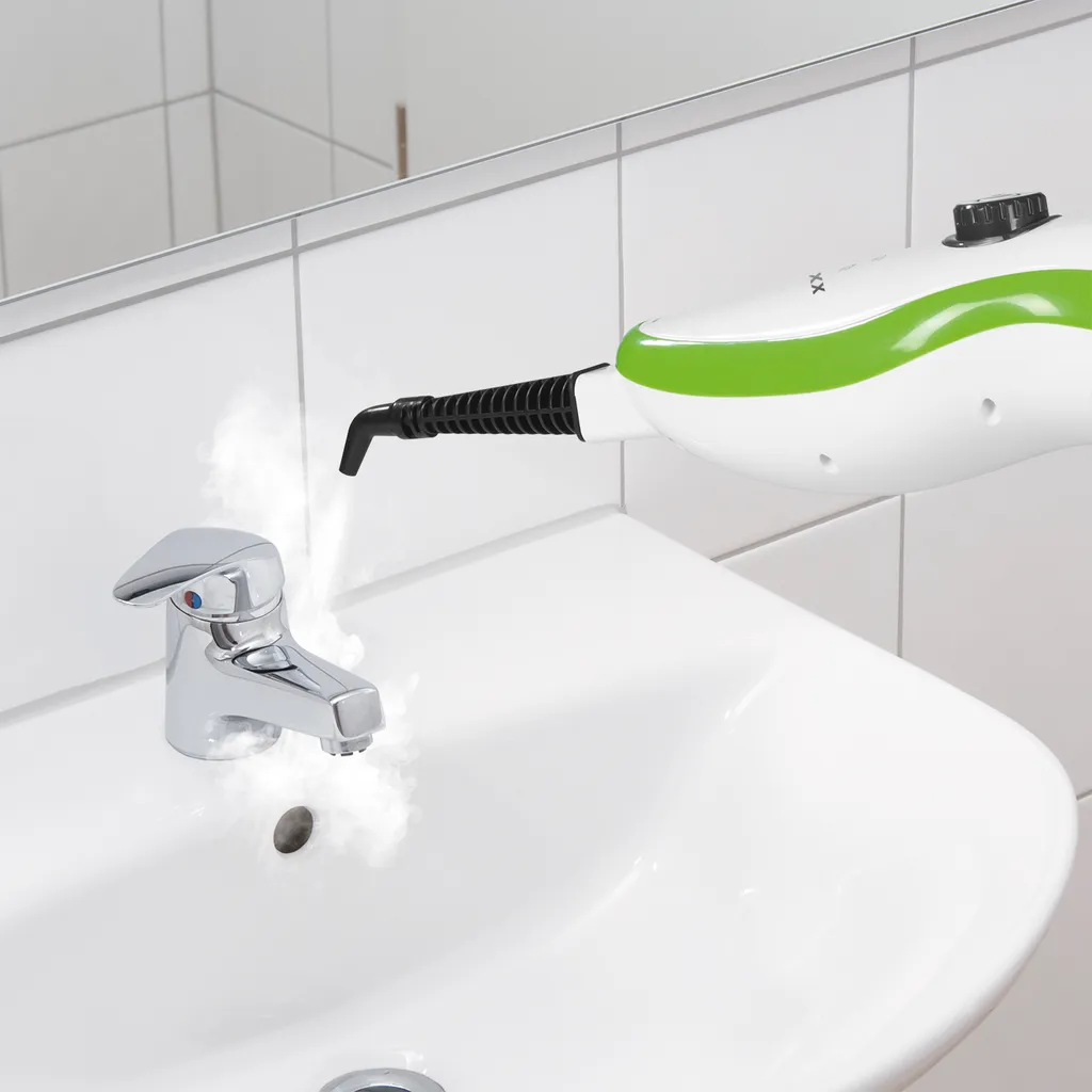 CLEANmaxx Dampfbesen 5in1 1500 W Dampfreiniger Hygiene Fliesen Küche Bad Möbel 100° - Bekämpft 99,99% Aller Bakterien Und Viren 12 CLEANmaxx Dampfbesen 5in1 1500 W Dampfreiniger Hygiene Fliesen Küche Bad Möbel 100° - Bekämpft 99,99% Aller Bakterien Und Viren – Bild 10