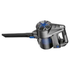 ProfiCare 2in1 Hand-und Bodenstaubsauger PC-BA 3036 A, Leistungsstarker 22,2 V Lithium Ionen Akku, HEPA-Filter, Spezialbürste Für Polster U. Textilien, Inkl. Wandhalterung, Anthrazit-blau