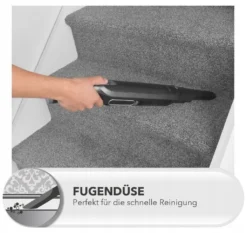 Beldray BEL0944-VDE Revo Leichter Akku-Handstaubsauger 11.1 V Grau/Silber Kabellos 100ml -Küchenbedarf Laden 840e8fb06aed4e835c25a14cdebb230a