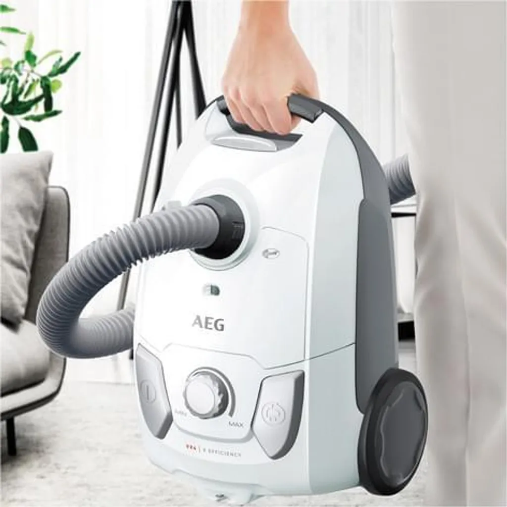 AEG VX4-1-IW-P X Efficiency Bodenstaubsauger 750 Watt Stufenlos Beutel Weiß 6 AEG VX4-1-IW-P X Efficiency Bodenstaubsauger 750 Watt Stufenlos Beutel Weiß – Bild 4