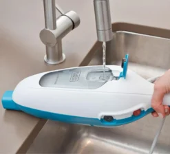 Black & Decker Black+Decker FSM13E1 Dampfbesen Steam Mop, Basic (Dampfreiniger Für Hygienische, Gründliche Sauberkeit, Abnehmbarer Stiel, Einfache Bedienbarkeit, Inkl. 1 Mikrofaser-Pad), 1300 W -Küchenbedarf Laden 852326968b27b055673494ef3dc5bd80