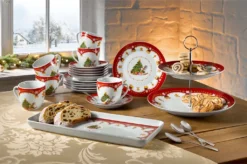 Van Well 18tlg. Kaffeeservice 'Weihnachtszauber' -Küchenbedarf Laden 85bfa4857f1cc11ee31d14a8481bce9a