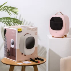 Baseus Mini Beauty Kühlschrank Für Kosmetik Reisekühlschrank Mit Heizung 8l 220V EU / 12V Weiß -Küchenbedarf Laden 8704392d4e425311b366b5319a65ccd8