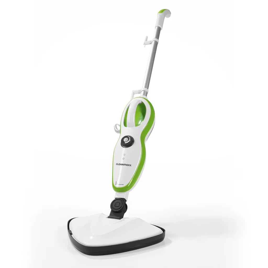 CLEANmaxx Dampfbesen 5in1 1500 W Dampfreiniger Hygiene Fliesen Küche Bad Möbel 100° - Bekämpft 99,99% Aller Bakterien Und Viren 3 CLEANmaxx Dampfbesen 5in1 1500 W Dampfreiniger Hygiene Fliesen Küche Bad Möbel 100° - Bekämpft 99,99% Aller Bakterien Und Viren