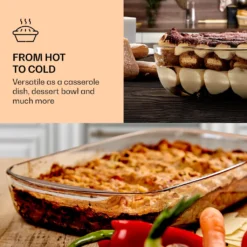 Klarstein Bambuswald Aufschnittbox Mit Deckel , 1 Liter , 2er Set , Glas & Bambus , Hitzebeständig , Spülmaschinenfest , Stapelbar -Küchenbedarf Laden 8773a6580b0239181be44c8a2b54c7bf