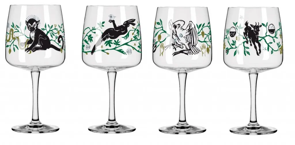 4er Set Ritzenhoff Gin Gingläser Fabelkraft ALLE MOTIVE Karin Rytter 2020 WA 3 4er Set Ritzenhoff Gin Gingläser Fabelkraft ALLE MOTIVE Karin Rytter 2020 WA