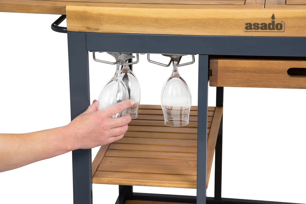 Asado Grilltisch Servierwagen Ally 13 Asado Grilltisch Servierwagen Ally – Bild 11
