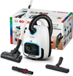 BOSCH Serie 6 Prosilence Bodenstaubsauger Staubsauger 700 Watt BGL6TSIL Weiß -Küchenbedarf Laden 8980404fe906f1e43a6ce1def676a6e2