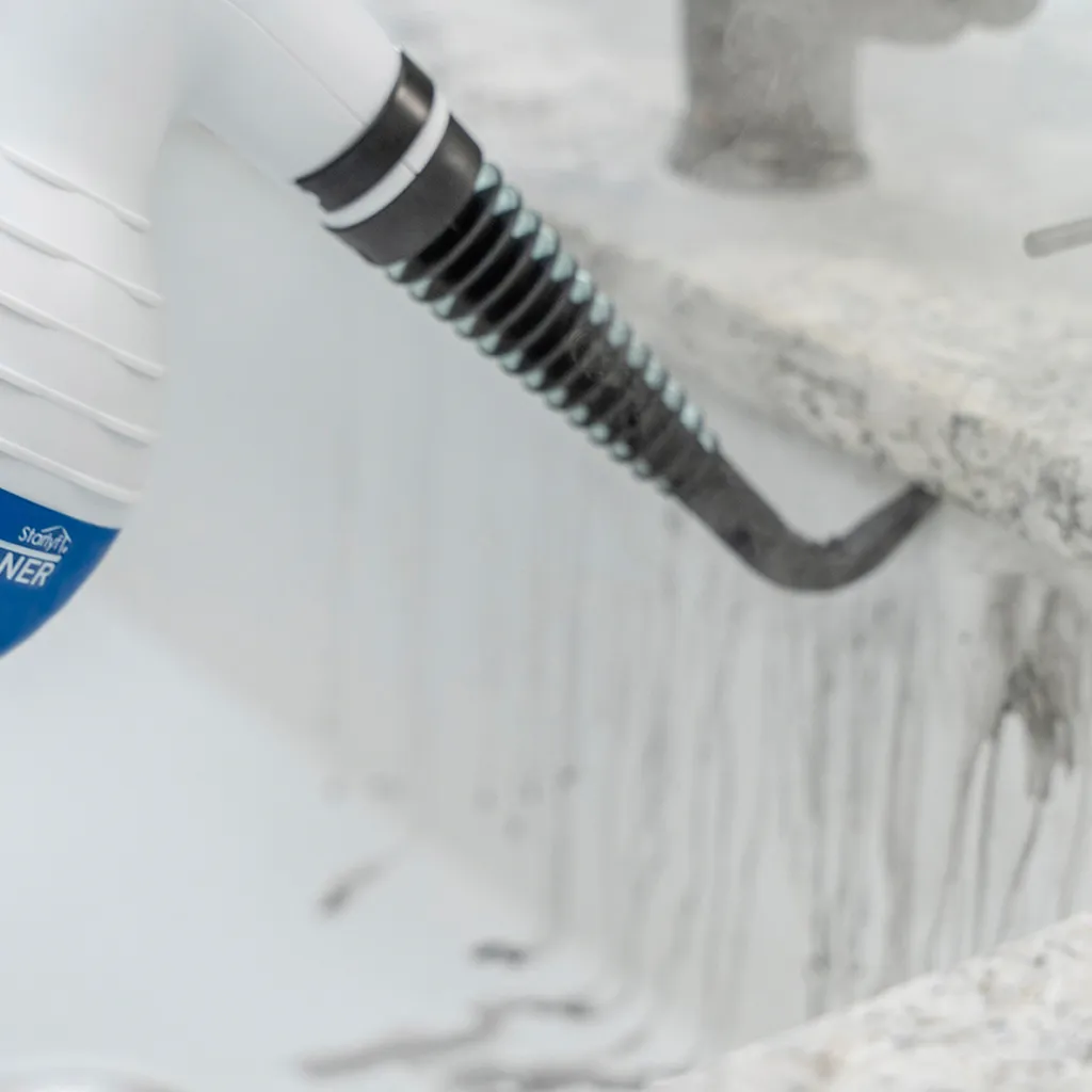 Starlyf® Steam Cleaner, Tragbarer Dampfreiniger, Dampfente, 0,35 L, 1050 W, 2,8 Bar, Weiß 10 Starlyf® Steam Cleaner, Tragbarer Dampfreiniger, Dampfente, 0,35 L, 1050 W, 2,8 Bar, Weiß – Bild 8