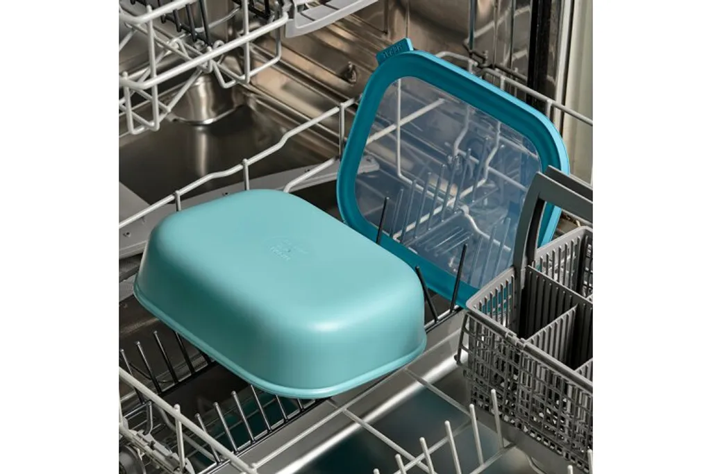 Mepal - Cirqula Vorratsdose Multi Schüssel & Schalen Rechteckig - Aufbewahrungsbox & Frischhaltedosen Mit Deckel - 500 Ml - Nordic Blush 7 Mepal - Cirqula Vorratsdose Multi Schüssel & Schalen Rechteckig - Aufbewahrungsbox & Frischhaltedosen Mit Deckel - 500 Ml - Nordic Blush – Bild 5