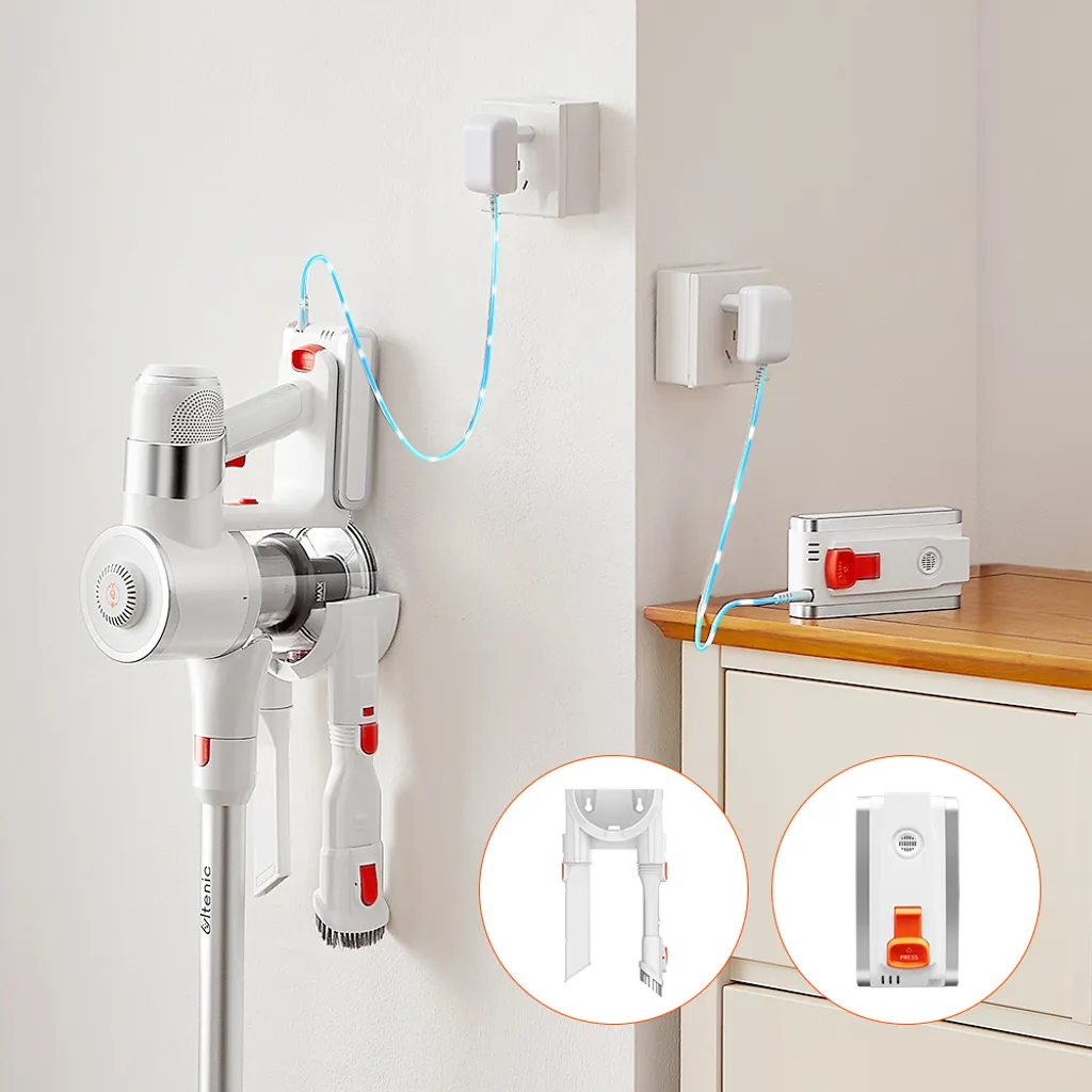 Ultenic U10 Pro Akku Staubsauger, 30KPa Kabelloser Staubsauger, 5-stufiges Filtersystem Staubsauger, 2200mA Abnehmbarer Akku, 4 In 1 Handstaubsauger Für Teppiche, Hartböden Und Tierhaare 13 Ultenic U10 Pro Akku Staubsauger, 30KPa Kabelloser Staubsauger, 5-stufiges Filtersystem Staubsauger, 2200mA Abnehmbarer Akku, 4 In 1 Handstaubsauger Für Teppiche, Hartböden Und Tierhaare – Bild 11