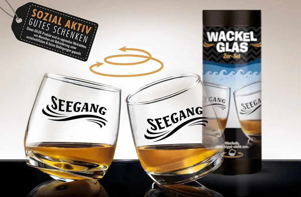 Wackelglas SEEGANG, 2er Set, 200ml, In Geschenkbox 7 Wackelglas SEEGANG, 2er Set, 200ml, In Geschenkbox – Bild 5